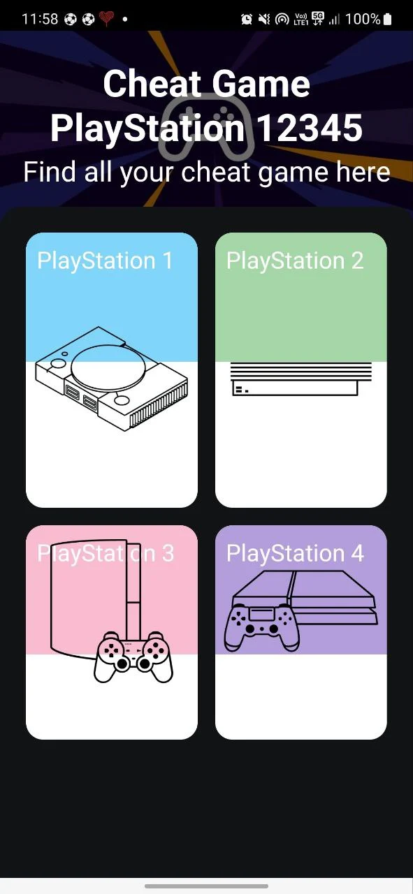 Cheat Codes for PlayStation 1234 Games