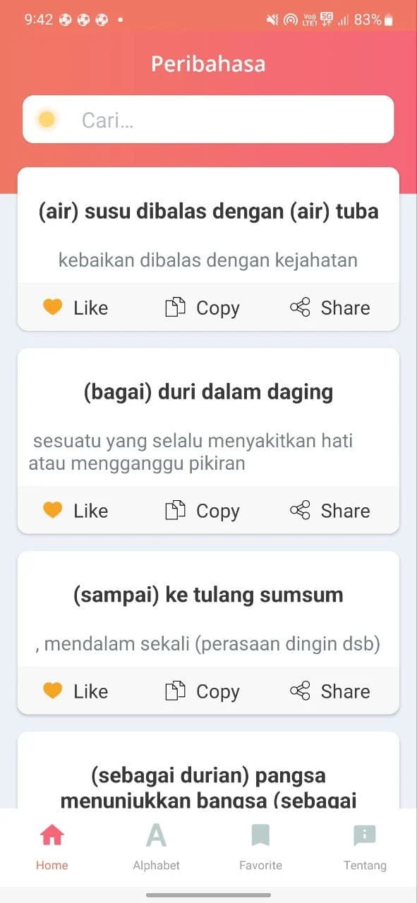 Kamus Peribahasa Lengkap