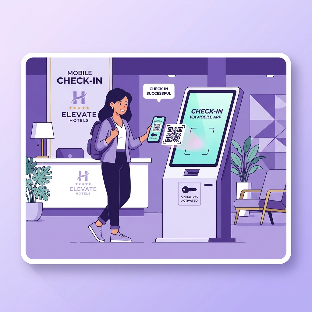Hotel Guest Register illustration